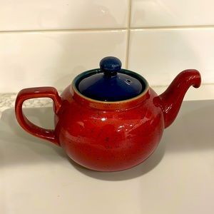 Made-in-England Denby Harlequin Tea Pot